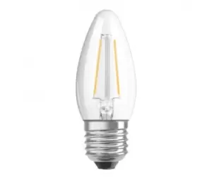 Osram Parathom Dimmable 4.5W LED ES E27 Candle Very Warm White - (438798-590670)