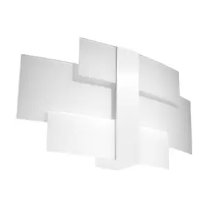Celia Wall Lamp, White, 2x G9