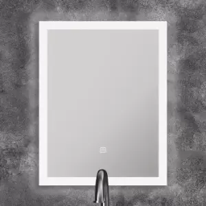 NxtGen Colorado LED 390x500mm Illuminated Bathroom Mirror with Touch Sensitive On/Off Switch