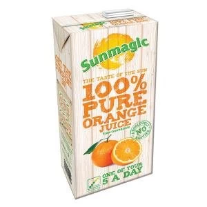Sunmagic 1 Litre Pure Orange Juice Drink Pack of 12 471011