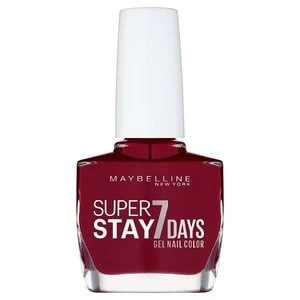 Maybelline Forever Strong Gel 265 Divine Wine Nail Polish Red