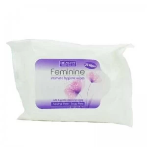 Beauty Formulas Feminine Intimate Hygiene Wipes 20s
