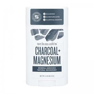 Schmidt's Naturals Charcoal & Magnesium Deodorant Stick 58ml