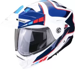 Scorpion ADX-2 Camino Helmet, white-blue, Size XL, white-blue, Size XL