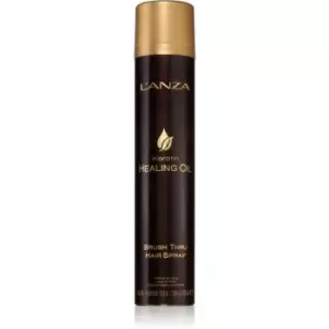 L'anza Keratin Healing Oil Brush Thru Spray protective spray for natural hold and shine 350ml