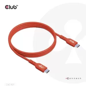 CLUB3D USB2 Type-C Bi-Directional USB-IF Certified Cable Data...