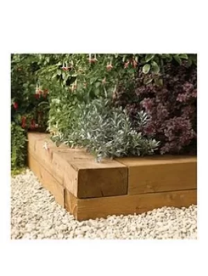 Rowlinson Timber Blocks 0.9M (Pack Of 2)