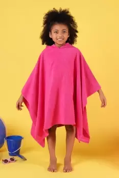Poncho Towel Absorbent Hood Quick Drying Beach Robe Childrens