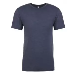 Next Level Mens Tri-Blend Crew Neck T-Shirt (3XL) (Indigo)