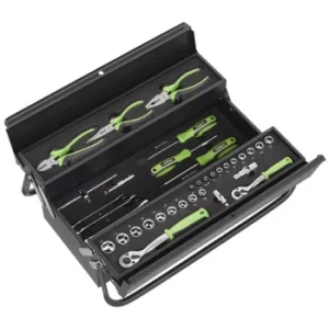 Siegen S01215 Cantilever Toolbox with Tool Kit 70pc
