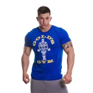 Golds Gym Muscle T Shirt Mens - Blue