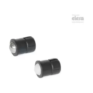 Elesa - Ball spring plunger-GN 614.5-6-KD