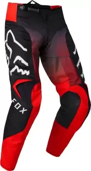 FOX 180 Leed Motocross Pants, red, Size 28, red, Size 28