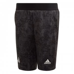 adidas Boys Urban League Shorts - Grey/Black