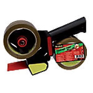 Scotch Packaging Tape Dispenser Gun H180 incl. 2 Rolls of adhesive tape