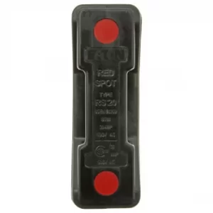 Bussmann RS20H 20A Front Connected Black Red Spot Fuse Holder
