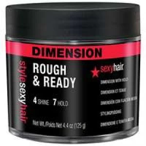 Sexy Hair Style Rough and Ready Dimension With Hold 125g