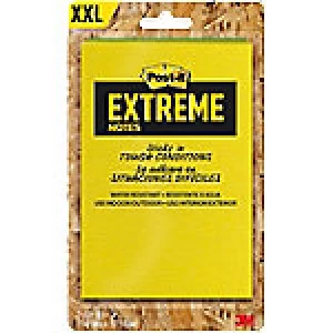 Post-it Extreme Notes 114 x 178mm Orange, Yellow, Green 2 Pieces of 25 Sheets