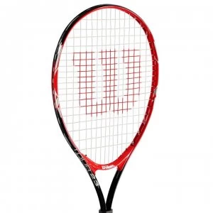 Wilson Tour Junior Tennis Racket - Black/Red