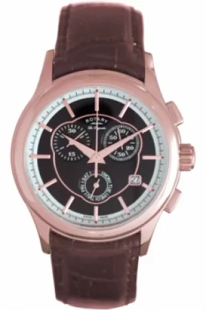Mens Rotary Swiss Made Chronograph Watch GS90046/06