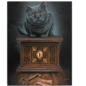 Small Pandora's Box Canvas Picture by Lisa Parker