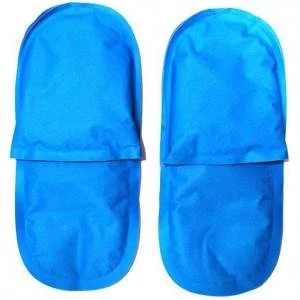 Rapid Relief Premium Reusable Cold Slippers 5" x 12" Blue Ref