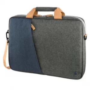 Hama 00185612 Laptop Bag 17.3 Inches Blue/Brown/Dark Grey