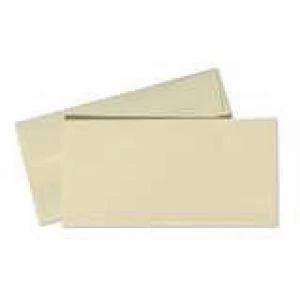 Conqueror Wove DL Wallet Envelope 110x220mm Cream Pack of 500