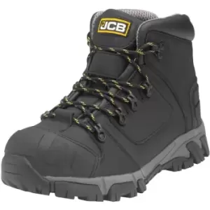 XSERIES Lightweight Safety Work Boots Black - Size 7 - JCB