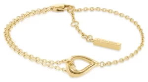 Calvin Klein 35000077 Gold Tone Teardrop Bracelet Jewellery