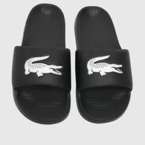 Lacoste Black & White Serve 1.0 Sandals