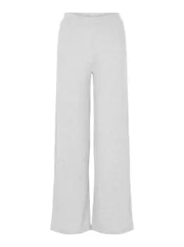 PIECES Loose-fit Trousers Women Grey