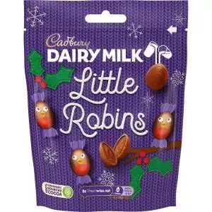Cadbury Dairy Milk Xmas Robins 77g 0401243 63050CP