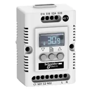 Schneider Electric ClimaSys CC Enclosure Thermostat, -40 +80 C