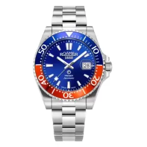 Roamer 986983 41 45 20 Mens Premier Blue Dial Automatic Wristwatch