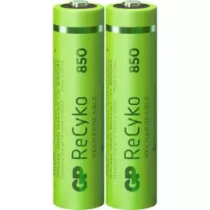 GP Batteries ReCyko+ HR03 AAA battery (rechargeable) NiMH 850 mAh 1.2 V 2 pc(s)