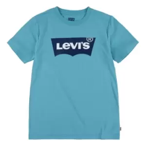 Levis 1st Batwing Logo T Shirt - Blue