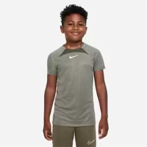 Nike Dri-FIT Academy Big Kids Short-Sleeve Soccer Top - Green
