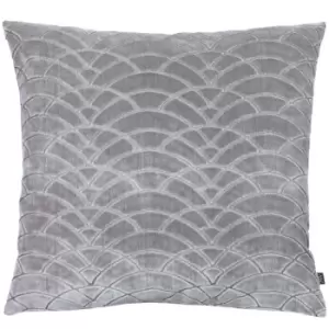 Ashley Wilde Dinaric Polyester Filled Cushion Viscose Polyester Smoke/Steel