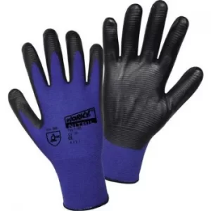 L+D worky Nylon Super Grip Nitrile 1165-10 Nylon Protective glove Size 10, XL EN 388 CAT II 1 Pair