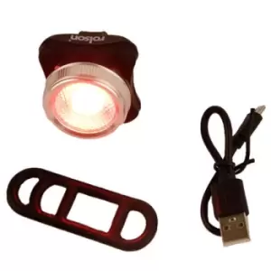 Rolson Rear Red COB Bike Light - USB Charging