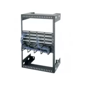 Middle Atlantic Products WM-15-18 rack cabinet 15U Wall mounted rack Black