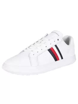 Corporate Cup Leather Stripes Trainers