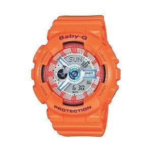 Casio Baby-G Standard Analog-Digital Watch BA-110SN-4A - Orange