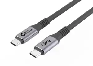 Microconnect USB4CC1 USB cable 1.2 m USB4 Gen 3x2 USB C Black