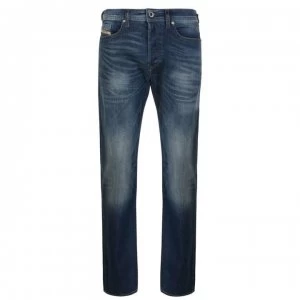 Diesel Buster Buster Tapered Jeans - Mid Wash 0853R