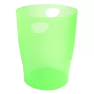 Exacompta Ecobin Linicolor, Apple Green Translucent, Pack of 8