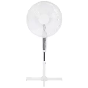 Status 16" Remote Controlled Stand Fan - White