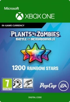Plants vs Zombies Battle For Neighborville 1200 Rainbow Stars Xbox One