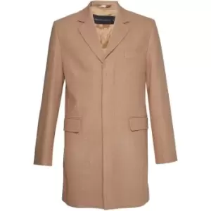 French Connection Marine Melton Tailored Coat - Brown